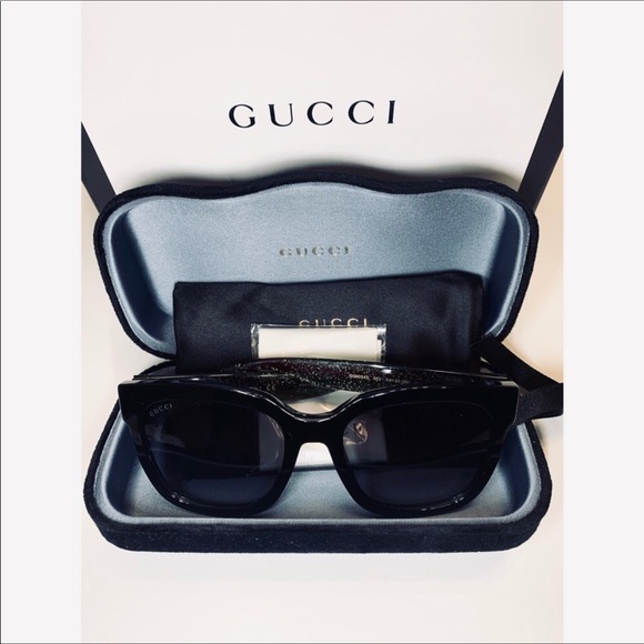 Gucci Web Sunglasses AUTHENTIC - Picture 2 of 7